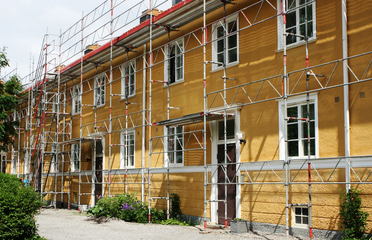 Fasadrenovering